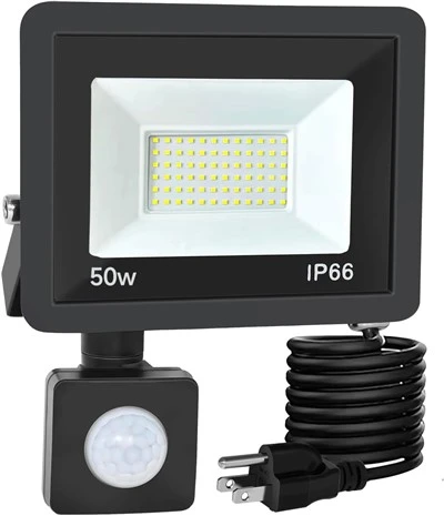 Bezpečnostné svetlo na jedlo Ultra jasné IP66 vodotesný LED pohybový senzor