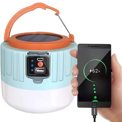 USB nabíjateľné kempingové svetlo